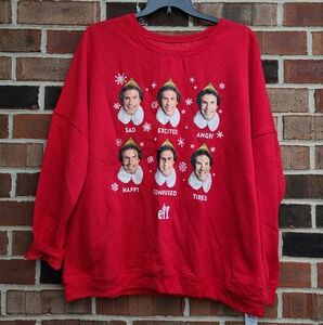 Red Moods of Elf Sweatshirt
